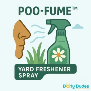 Fort Worth yard deodorizing service – Poo-Fume™ pet waste odor spray by The Dooty Dudes